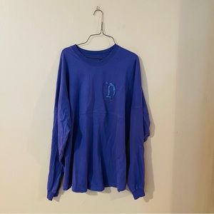 Disney Blue Long Sleeve Tee